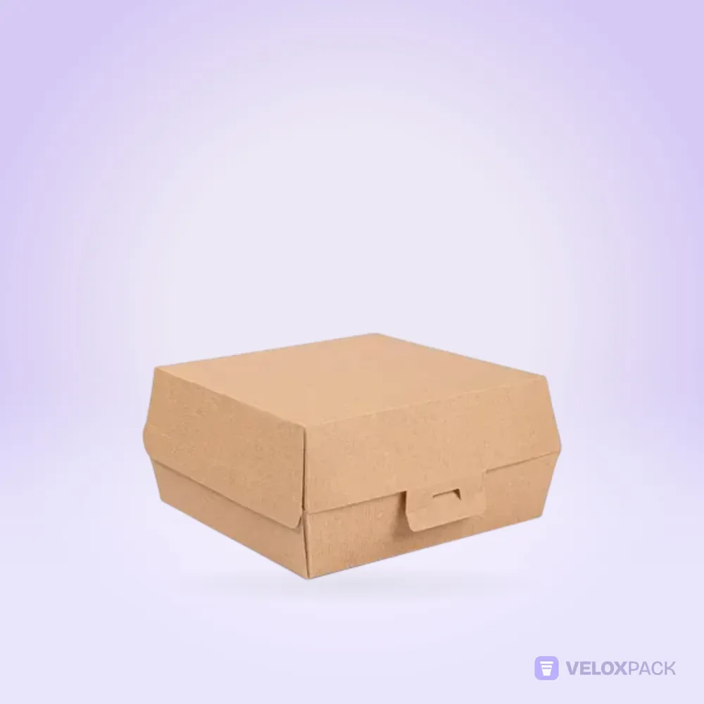 Burger Box — Kraft